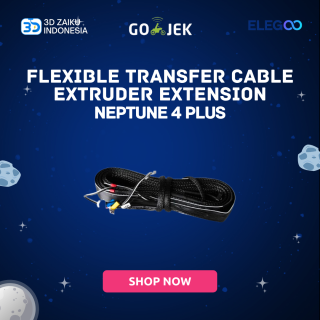 Original ELEGOO Neptune 4 Plus Flexible Transfer Cable Extruder Extension